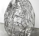 THE BLUE BRA GIRLS, 2012 CASTED, POLISHED, STAINLESS STEEL 182,9 X 157,5 X 137,2 CM EDITION 3/6