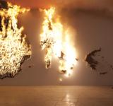 BURNING OF P.I.G.S., 2011 VIDEO PROJECTION, COLOR, SOUND 9’ 33’’