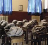 TYPING CLASSROOM, ZOGRAFEION LYCEE INKJET PRINT ON ARCHIVAL PAPER 60 X 75 CM FROM THE SERIES THE RUM-ORTHODOX SCHOOLS OF ISTANBUL, 2006
