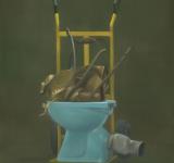 CHARIOTEER, 2013 OIL ON CANVAS 130 X 120 CM
