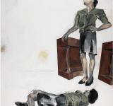 UNTITLED, 2012  ACRYLIC ON CANVAS  280 X 220 CM